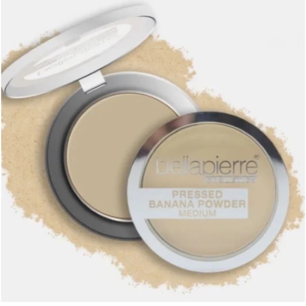 💎 Bellapierre Cosmetics Pressed Banana Setting Powder Medium Full-Size